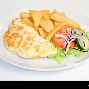 ASSIETTE OMELETTE LARDONS Râpés