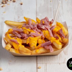 FRITES CHEDDAR LARDONS